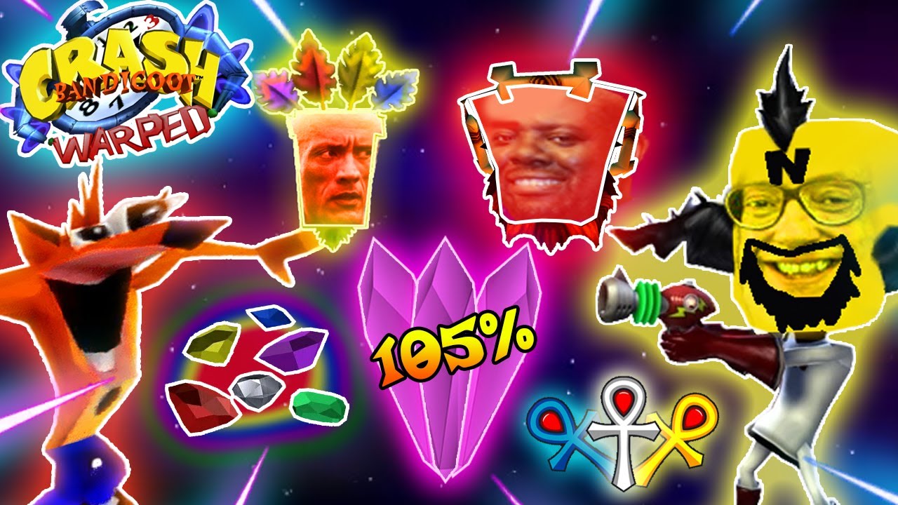 CRASH BANDICOOT 3 WARPED (105%) - ULTIMATO!