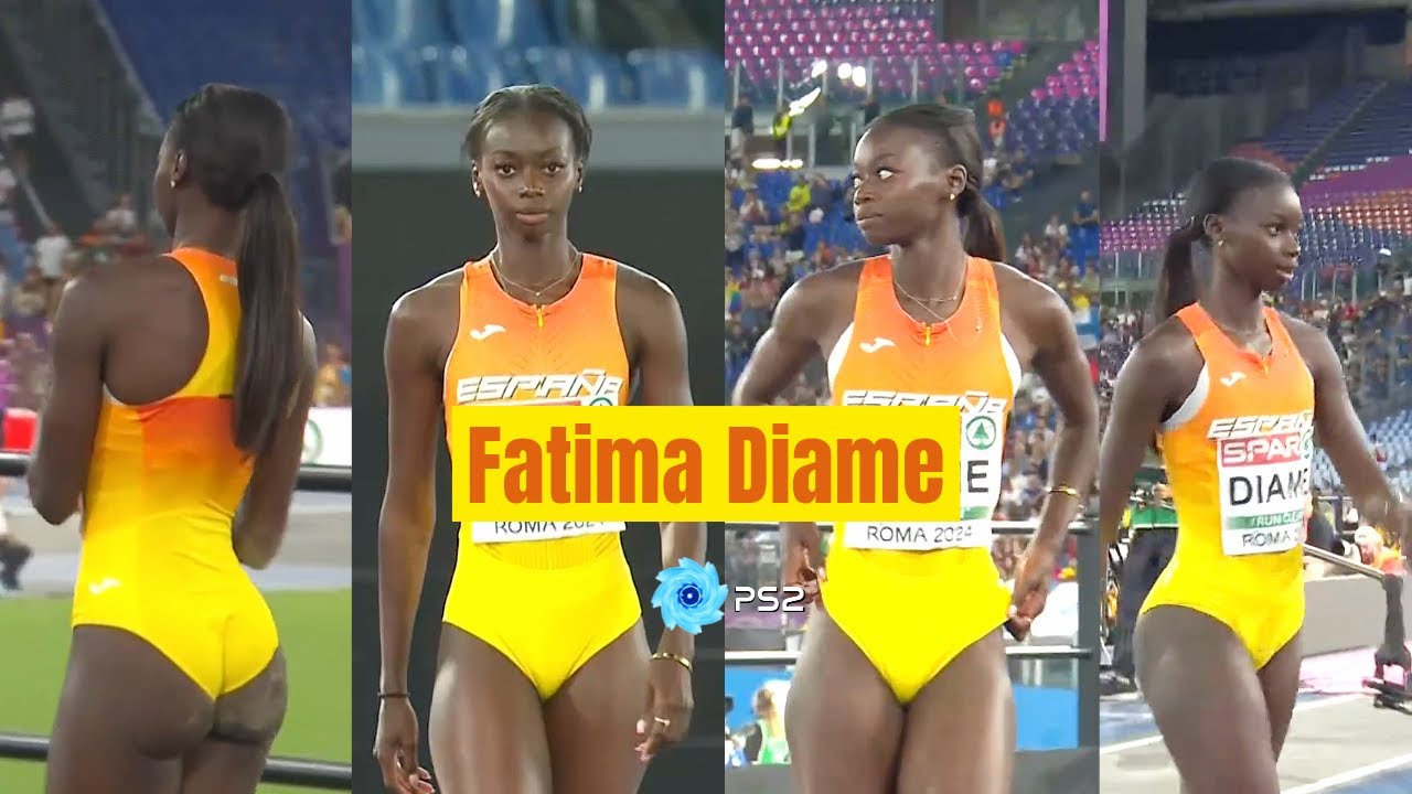 Финал соревнований по прыжкам в длину Фатимы Диаме 2024 года #fatimadiame #womenslongjump #female...
