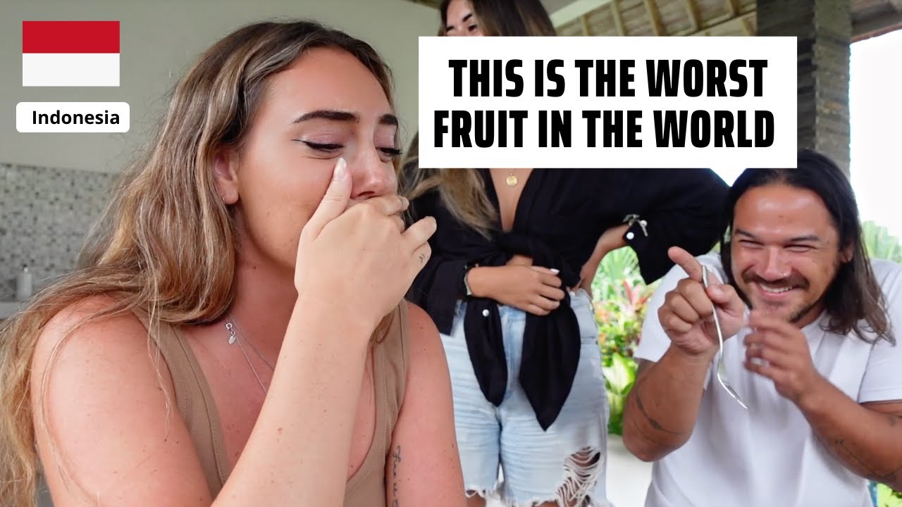 First time trying EXOTIC ASIAN FRUITS | Durian, Rambutan & More