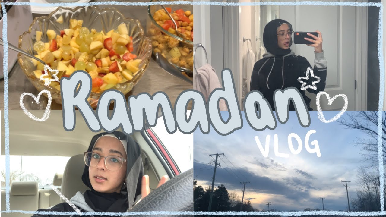 A Silly lil Ramadan vlog 🌙 || uni, cleaning, & studying ⋆.ೃ࿔*:･