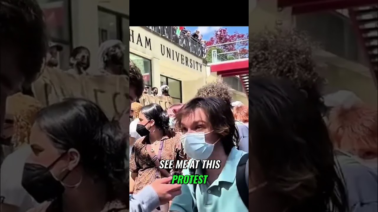 Students Protest University Investment Policies #shorts