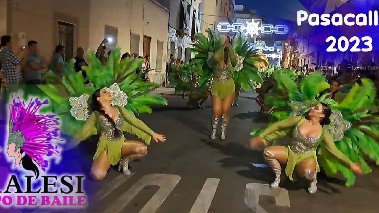 grupo de baile kalesi pasacalles puerto roquetas de mar 2023