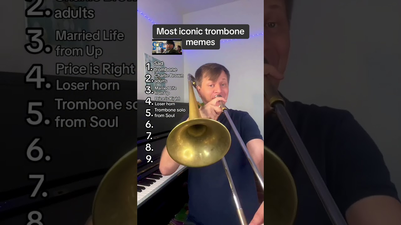 Most iconic trombone memes #trombone
