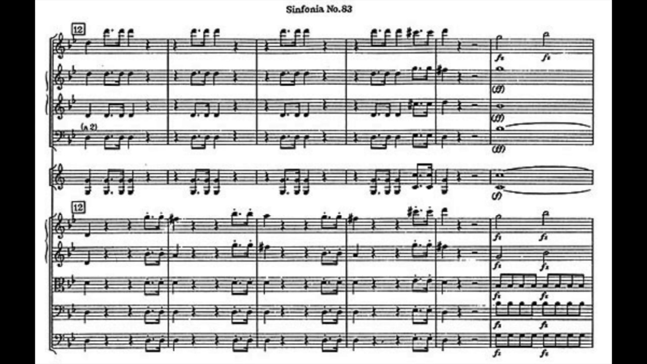 Haydn - Symphony No. 83 