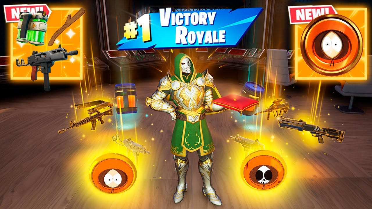 GOLD DOOM vs NEW MYTHIC'S CHALLENGE (NEW!! Fortnite Chapter 7 Season 1)