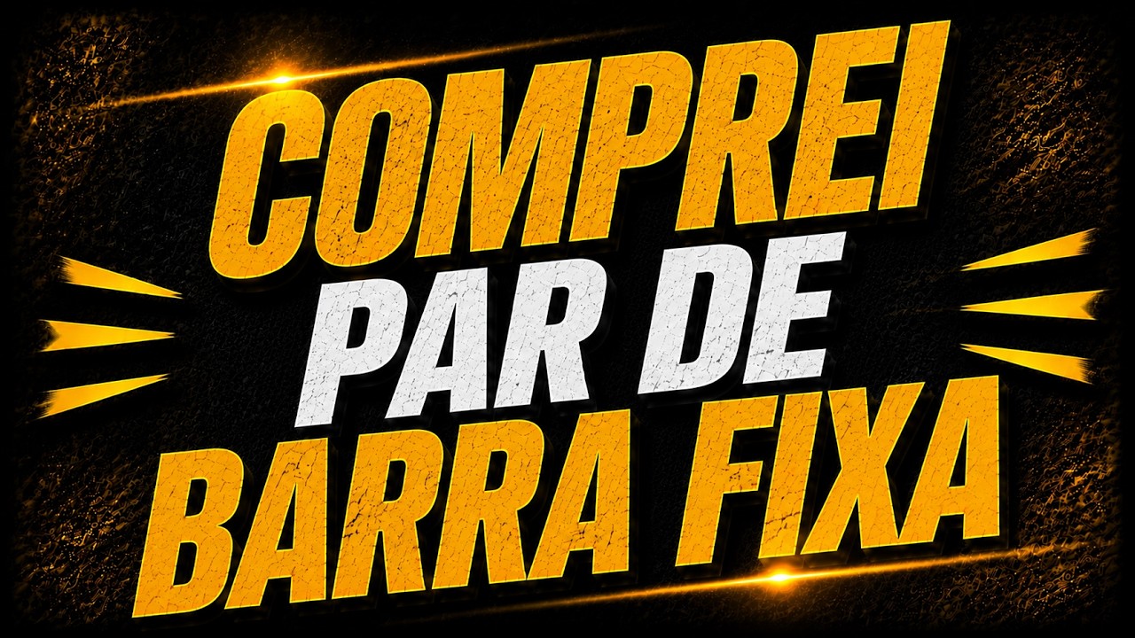 Par de Barra Fixa Vale a Pena? Review Sincero Para Calistenia em Casa