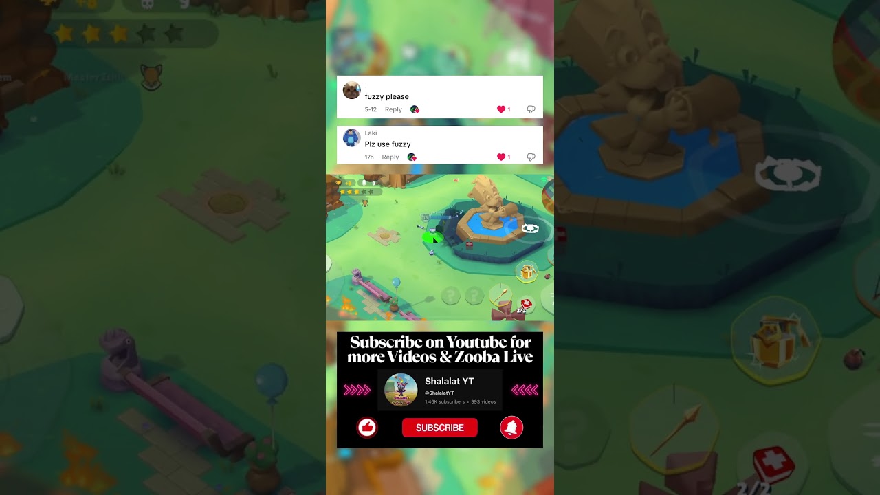 Fuzzy #zoobagameplay Request #zoobafreeforall #zooba #zoobabattlearena #zoobazoobattlearena