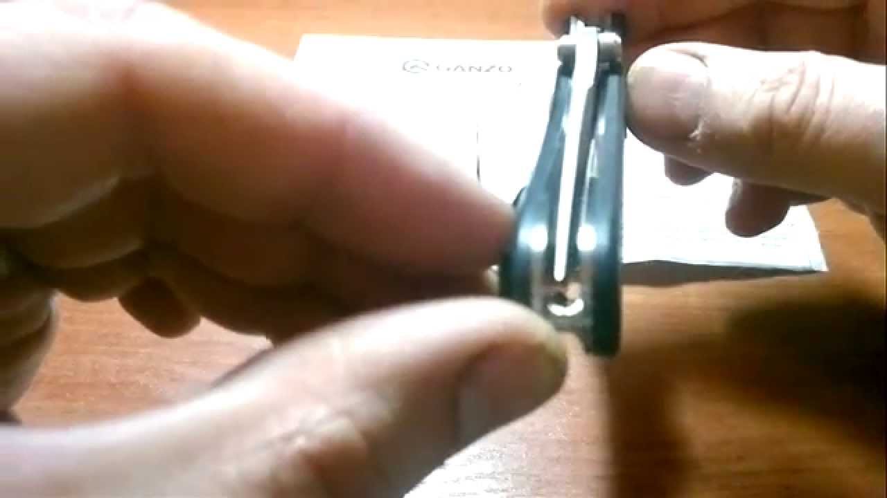 Люфт нового ножа Ganzo G 704