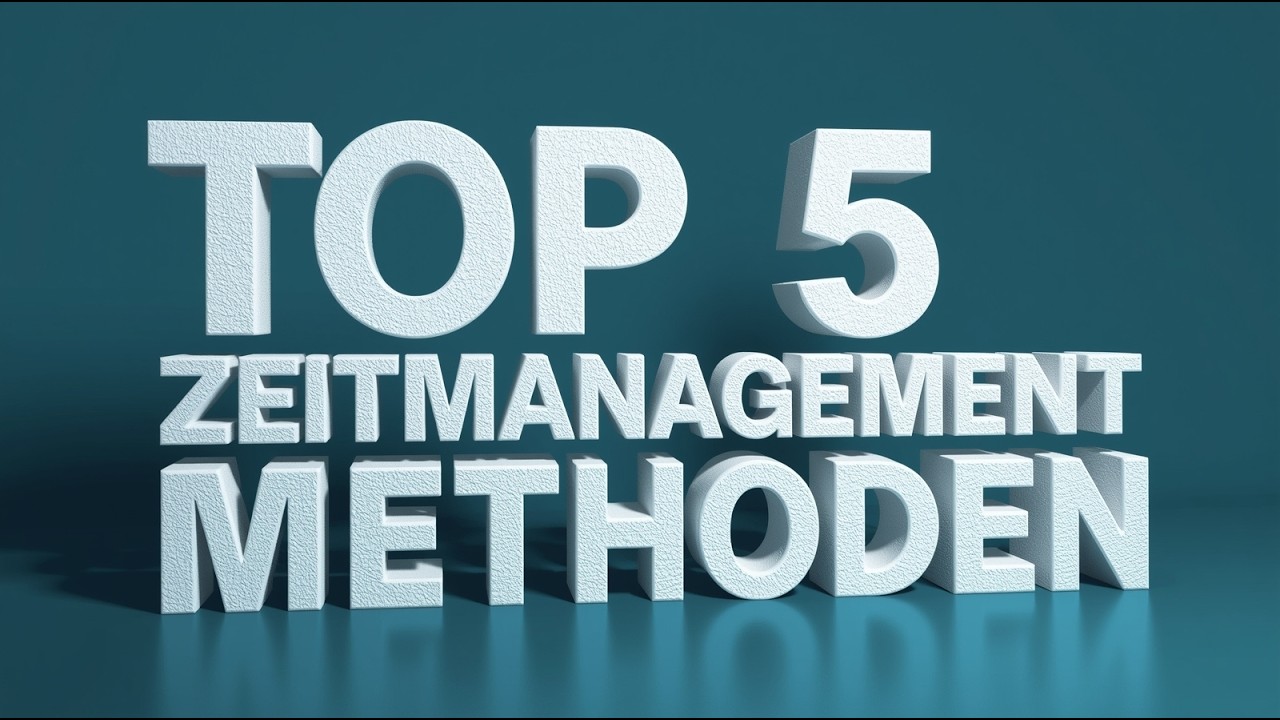 Die Top 5 Zeitmanagement Methoden