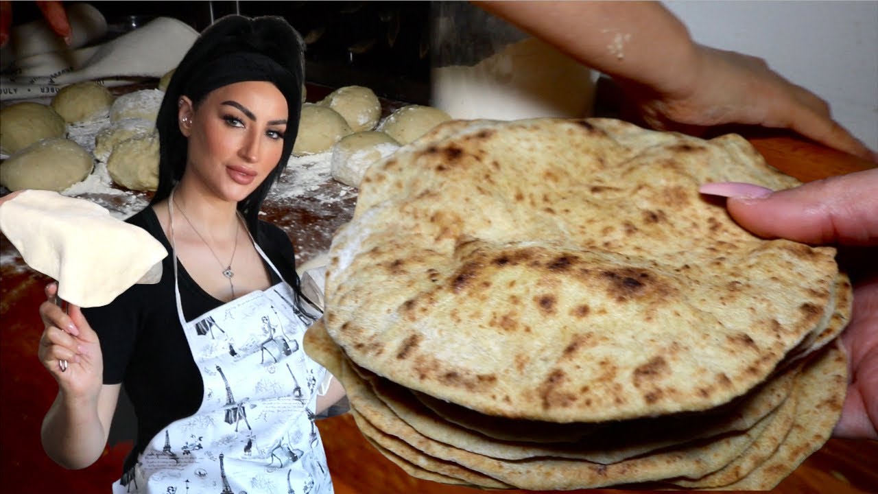 خبز التورتيلا على طريقتي💯Homemade Tortillas