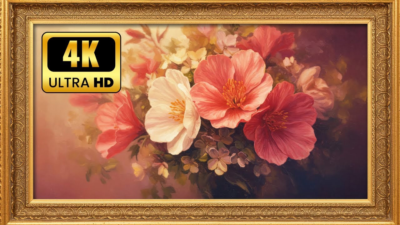 Timeless Hibiscus Still Life – Watch This Floral Masterpiece Unfold