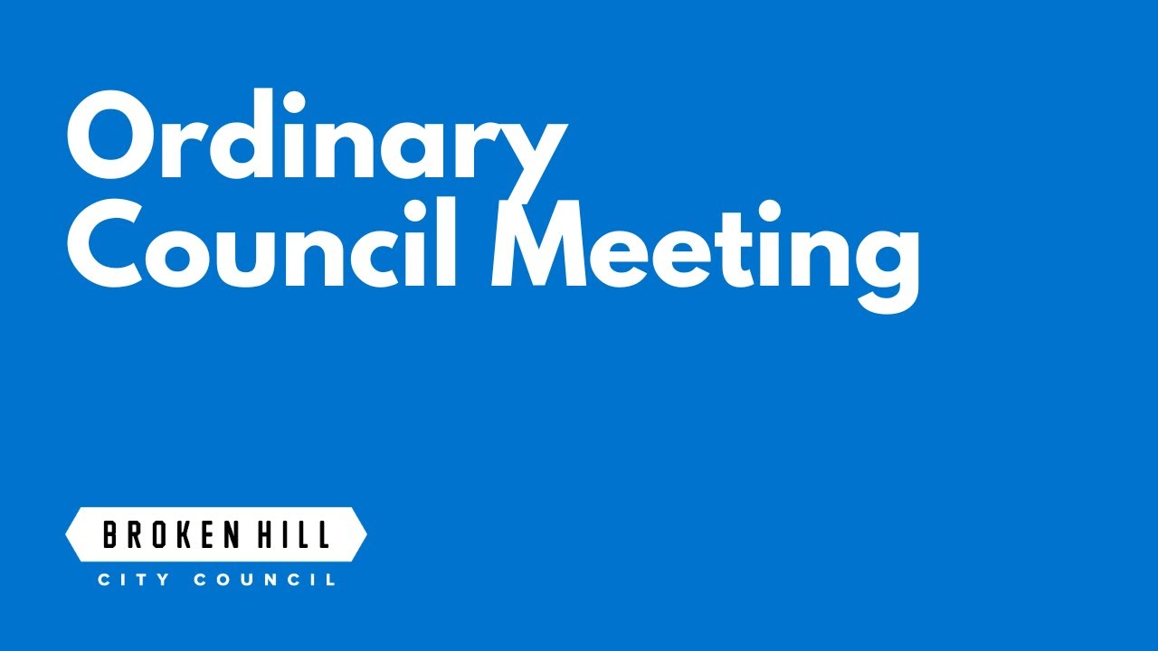 Public Forum & Ordinary Council Meeting | October 2025