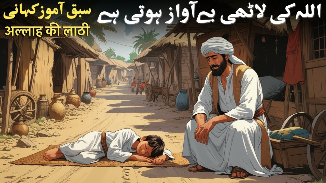 Allah Ki Lathi Bay Awaz Hoti Hai  | अल्लाह की लाठी | Urdu Moral Story