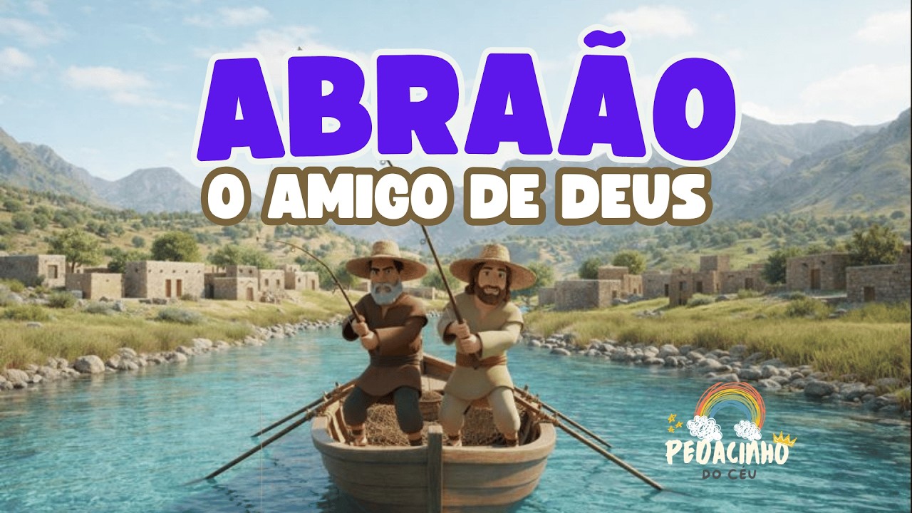 Abraão, o Amigo de Deus | Desenho Bíblico Infantil