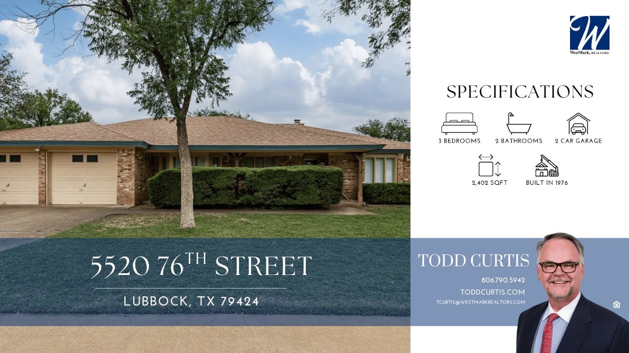 5520 76th Street, Lubbock, TX 79424 | Todd Curtis