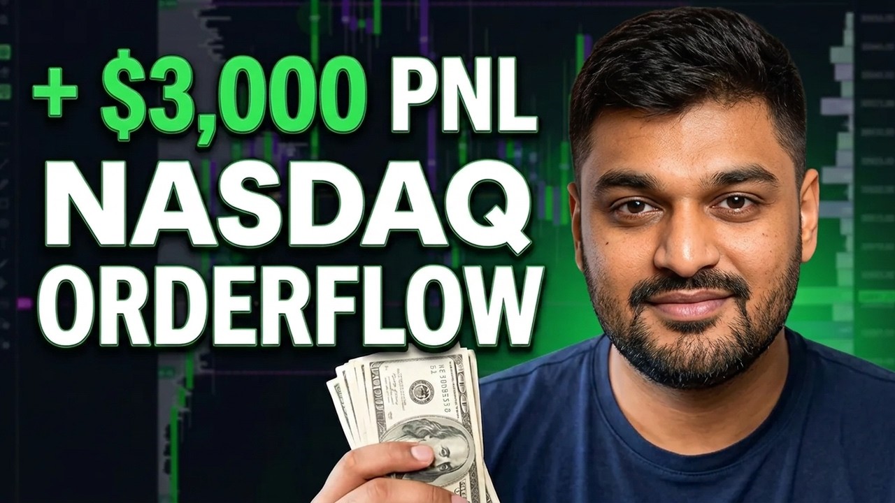 How I Made $3,000 on Nasdaq Using Orderflow & GEX