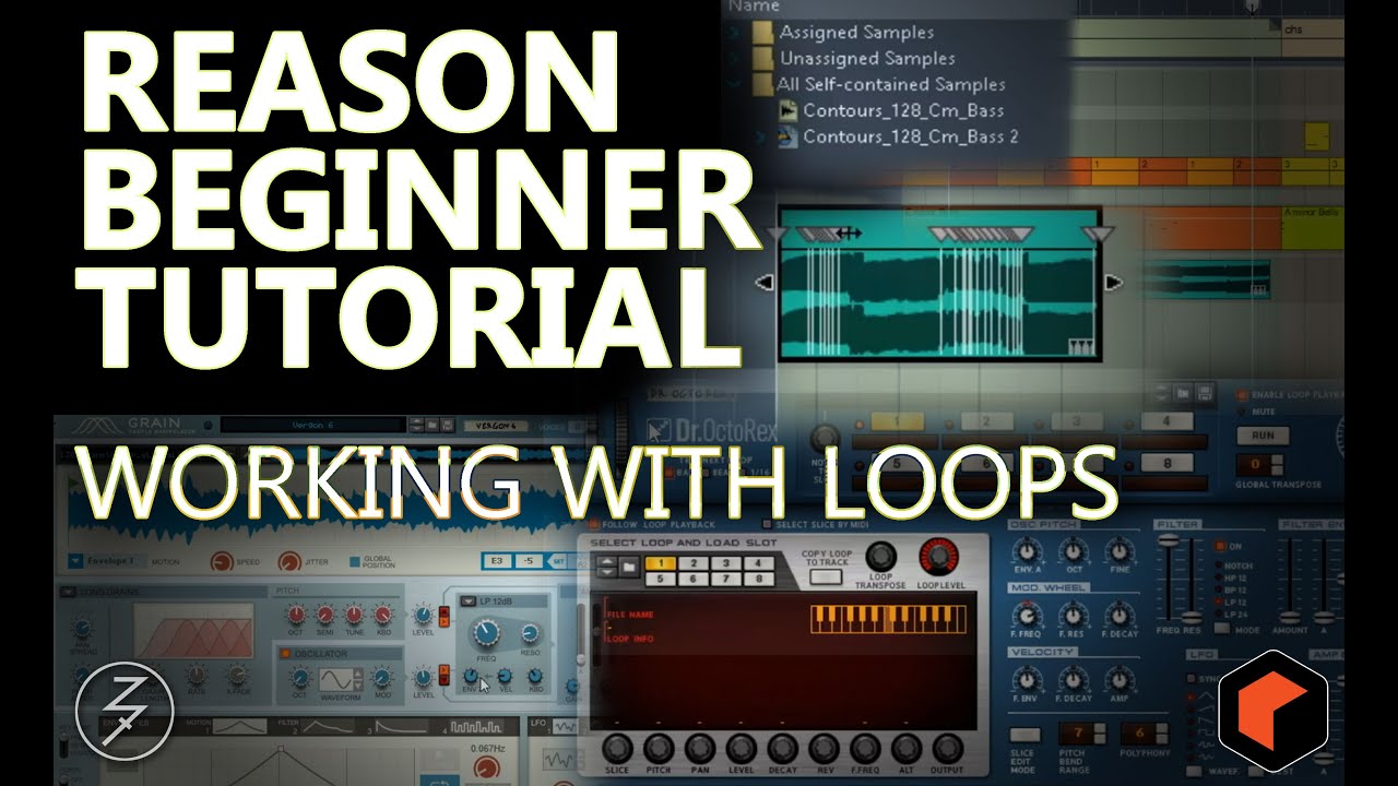 Working With Loops - Reason Beginner Tutorial, Ep. 2