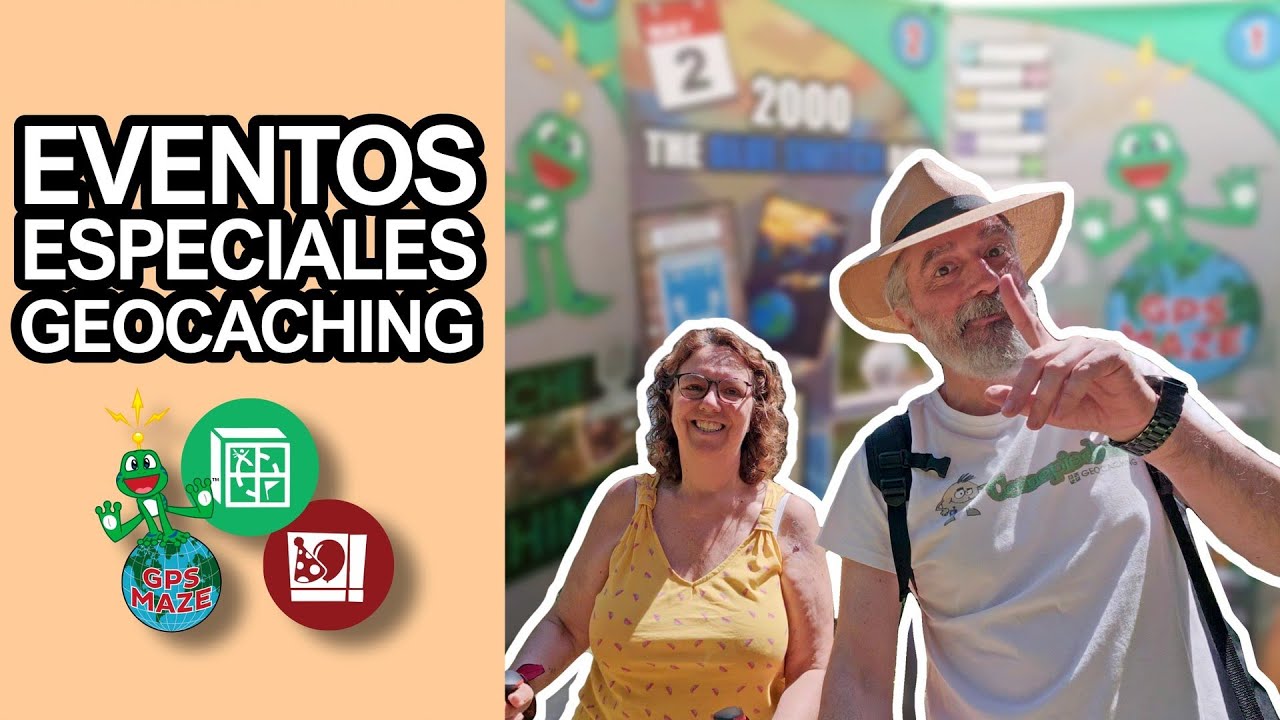 🎉 Eventos especiales de GEOCACHING. ¡Por tiempo limitado!