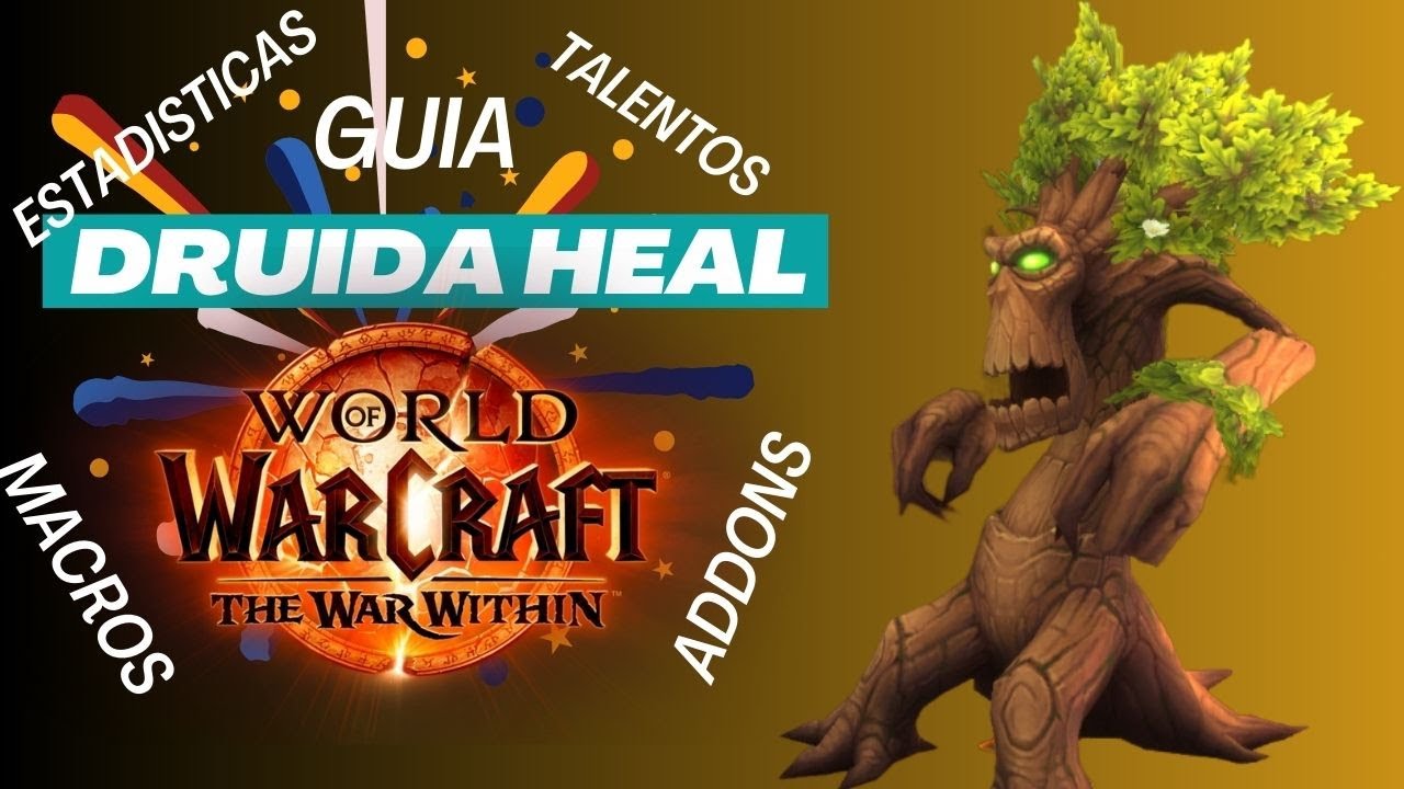 GUIA DRUIDA HEAL PVE (RESTAURACION) SEASON 1 | THE WAR WITHIN
