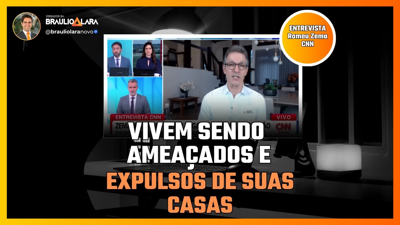 ZEMA AO VIVO NA CNN: 