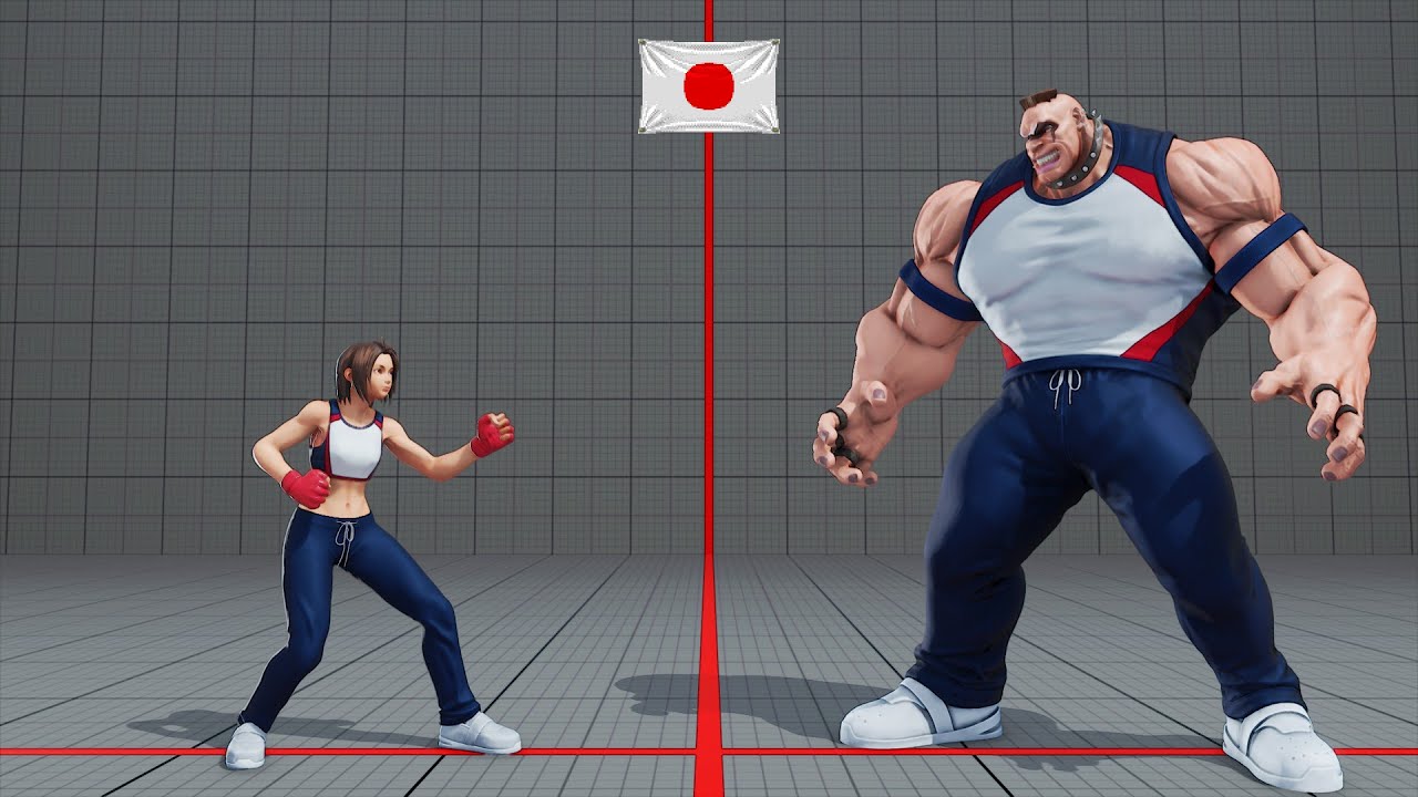 All Characters Weight ~ Street Fighter V ~ Japanese Voices
