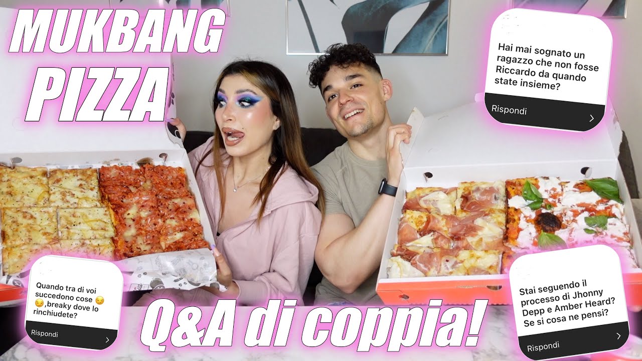 MUKBANG DI COPPIA! PIZZAAAA 🍕MelissaTani w/ @RICCARDO BENEDETTI