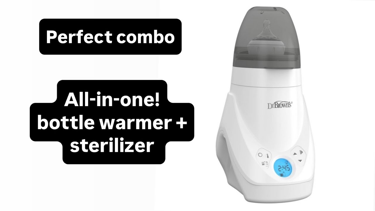 Dr. Browns Bottle Warmer Review|Easy and Effective Bottle Warmer and Sterilizer in One!