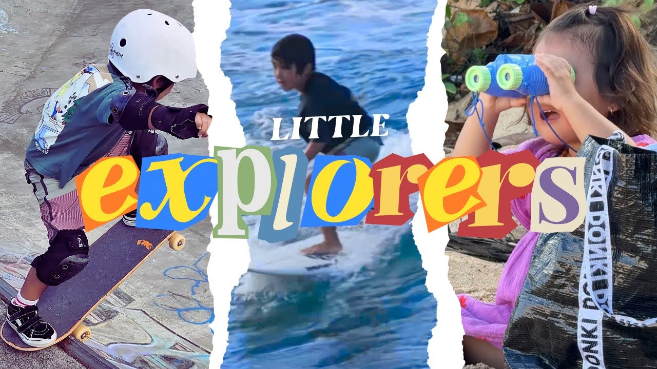 Little Explorers🏝️｜ノースショアで過ごす横乗りファミリーの1日