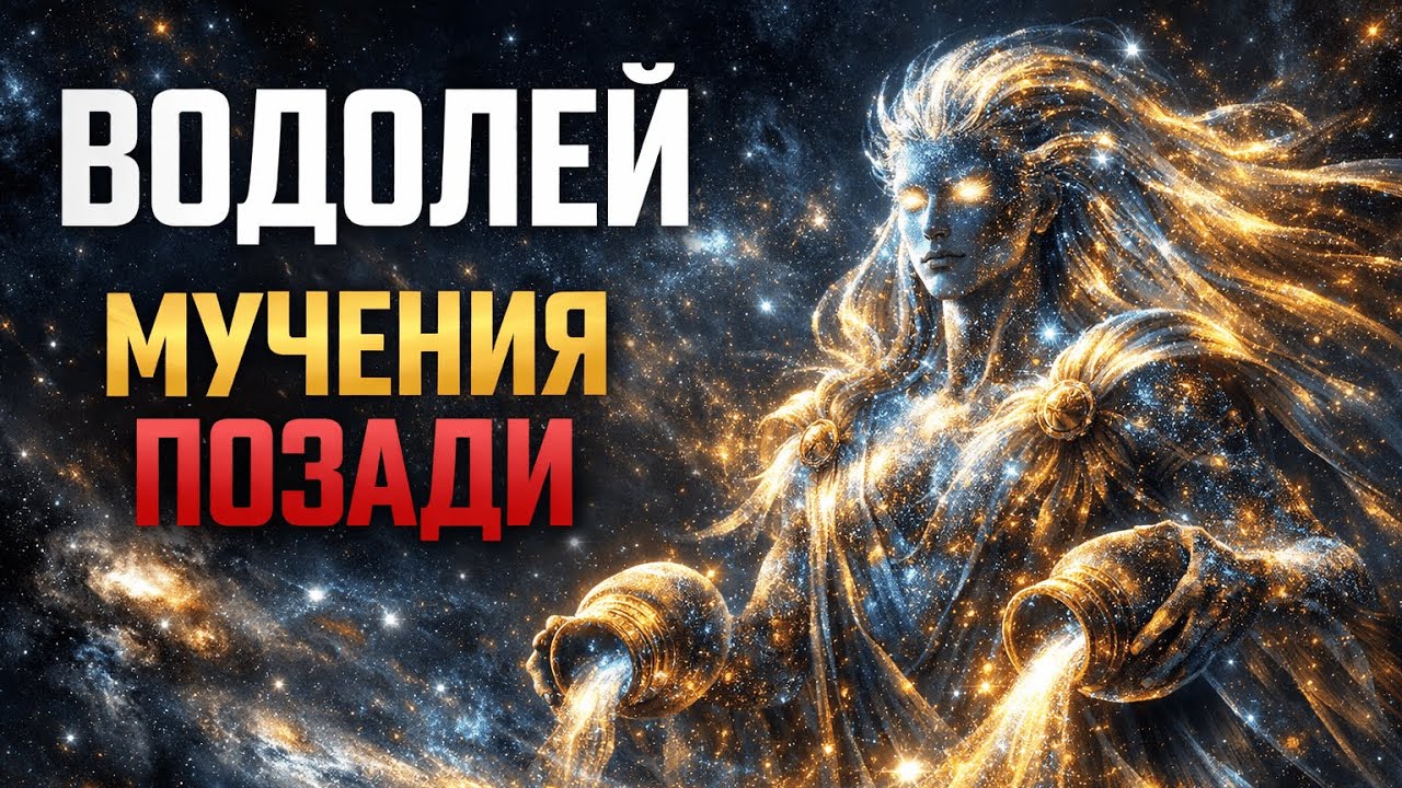 ВОДОЛЕЙ: ВЫ ТЕРПЕЛИ ЭТО 7 ЛЕТ! 🛑 29-30 Января ставится жирная точка в ваших страданиях.