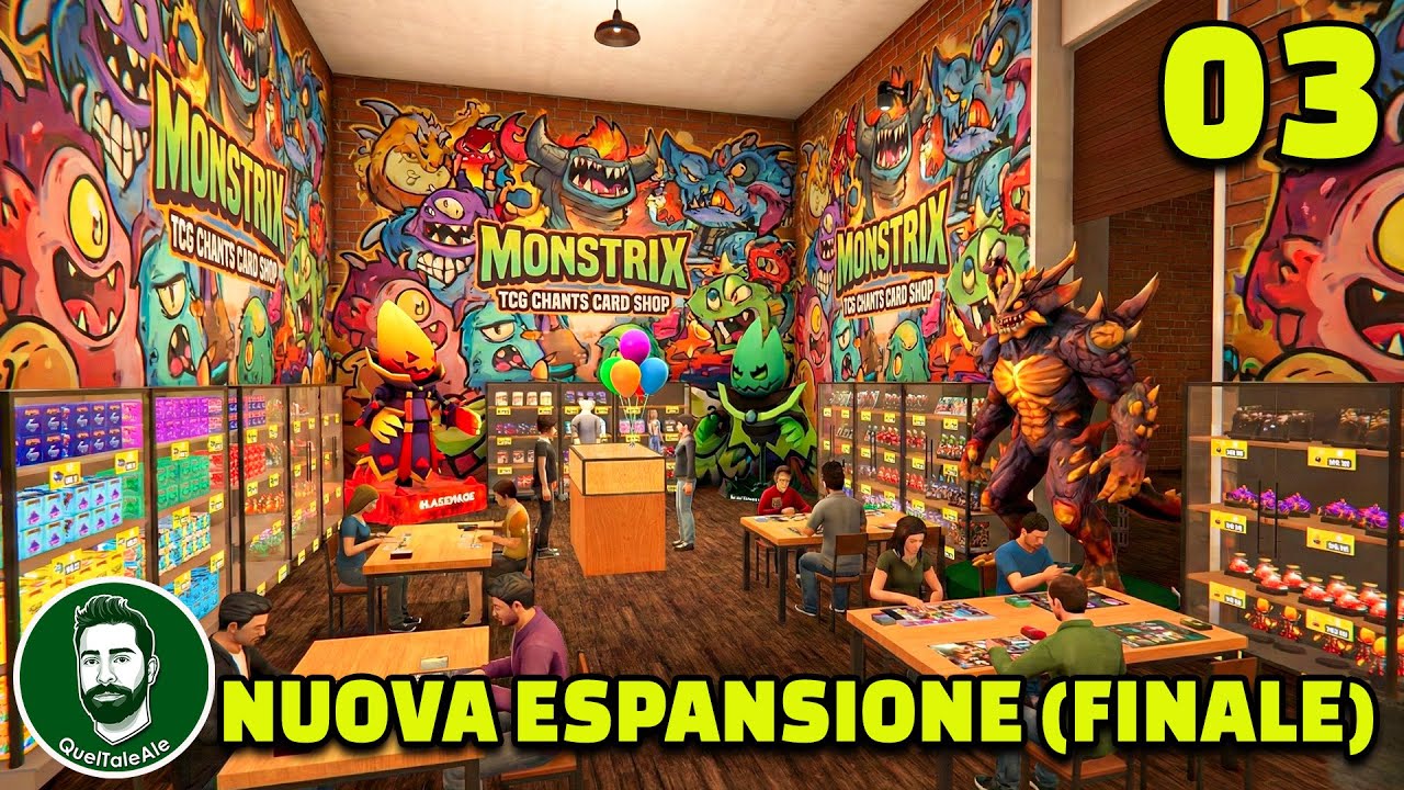 Monstrix TCG Card Shop - NUOVA ESPANSIONE E ACQUISTI - Gameplay ITA 03