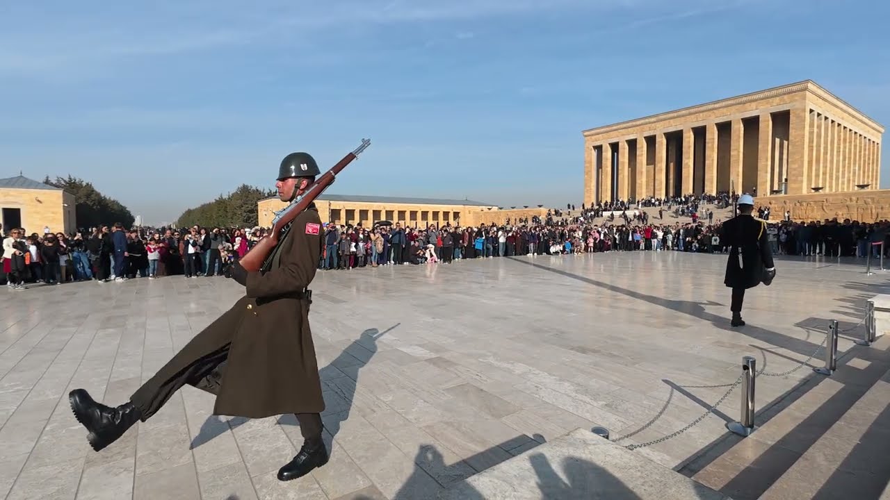 Anıtkabir Nöbet Değişimi 4K
