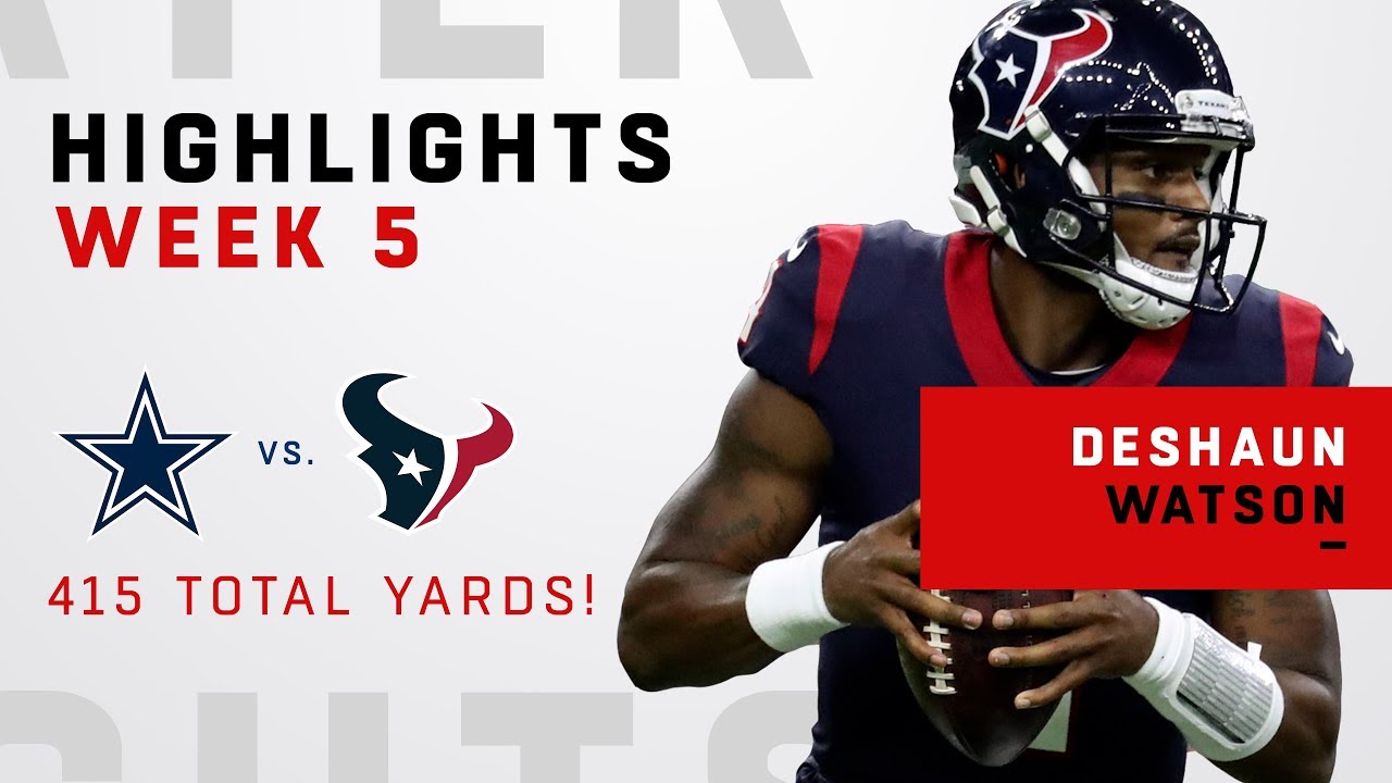Deshaun Watson w/ 415 Total Yards in OT Victory!