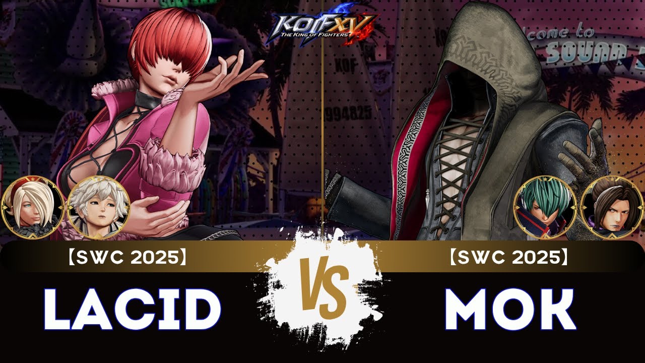 KOF XV🎞️ LACID (Meitekun/Ash/Shermie) vs MOK (Shun'ei/Duo Lon/Kukri) 🎞️Replay Match - 10/25