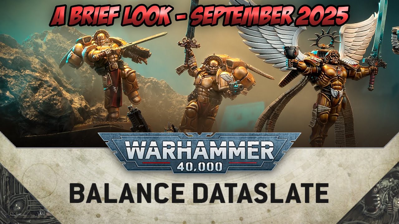 40k Balance Update - September 2025 (Blood Angels!)