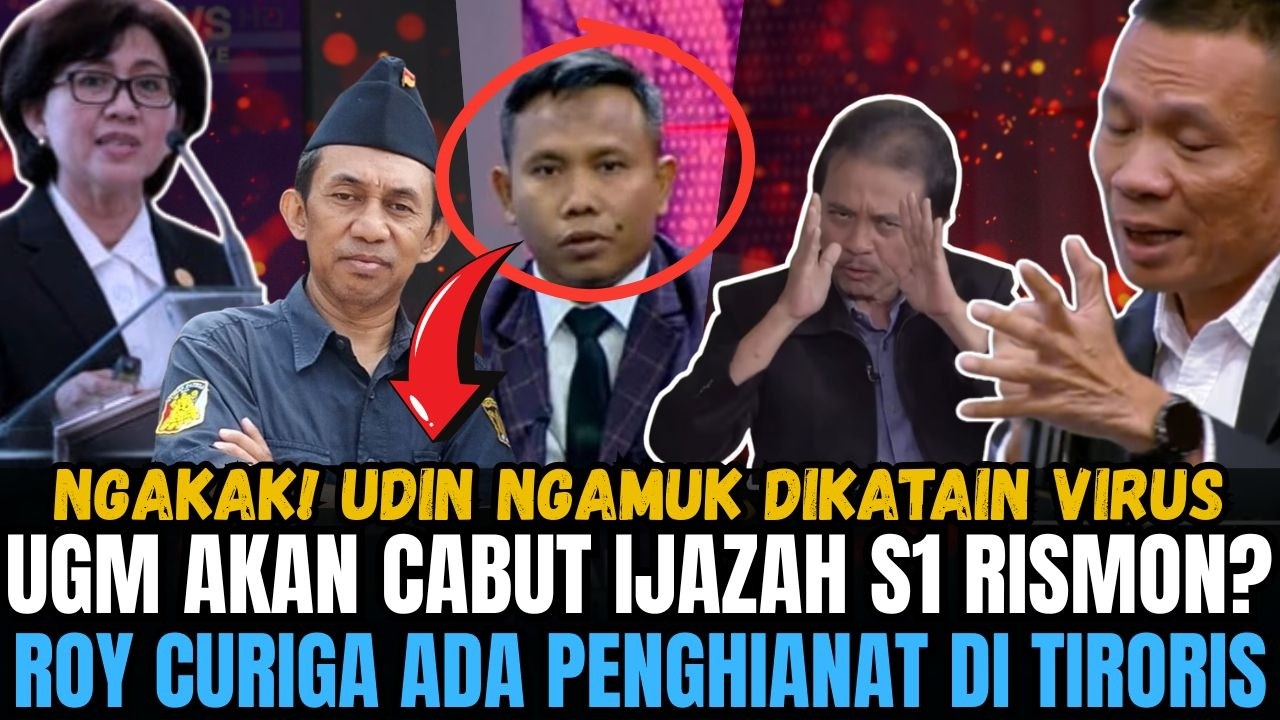 KHOZINUDIN NGAMUK DIKATAIN VIRUS! UGM AKAN CABUT IJAZAH S1 RISMON? ROY SURYO CURIGA ADA PENGHIANAT!