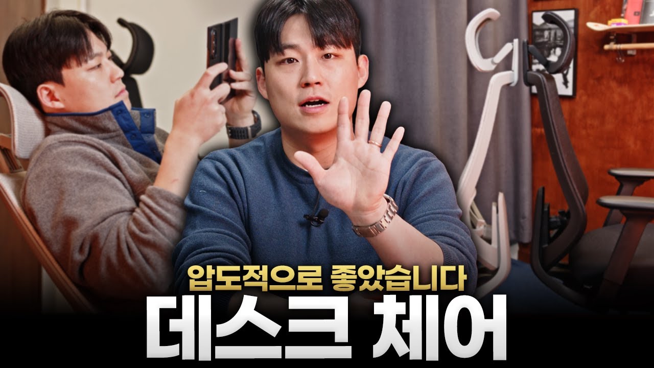 20만 원대 데스크 체어는 이거 밖에 없습니다