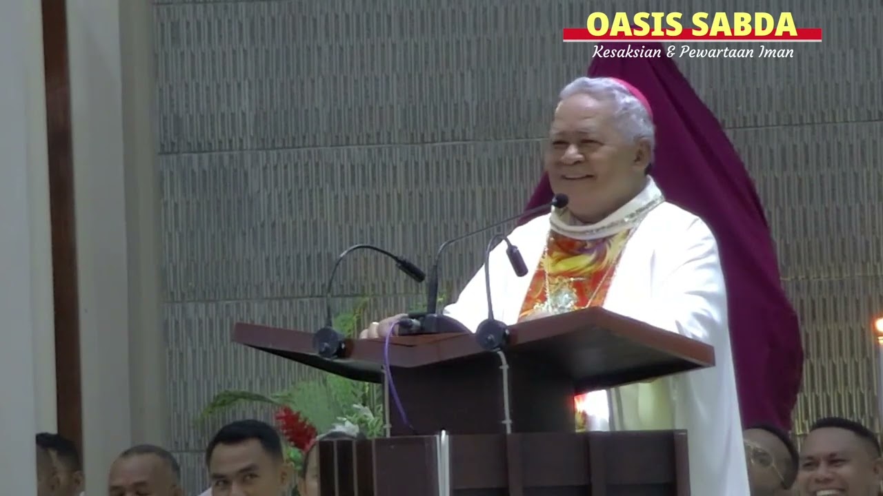 Pesan  Mgr. Hilarion Datus Lega kepada Para Imam Pada Misa Krisma dan Pembaharuan Janji Imamat