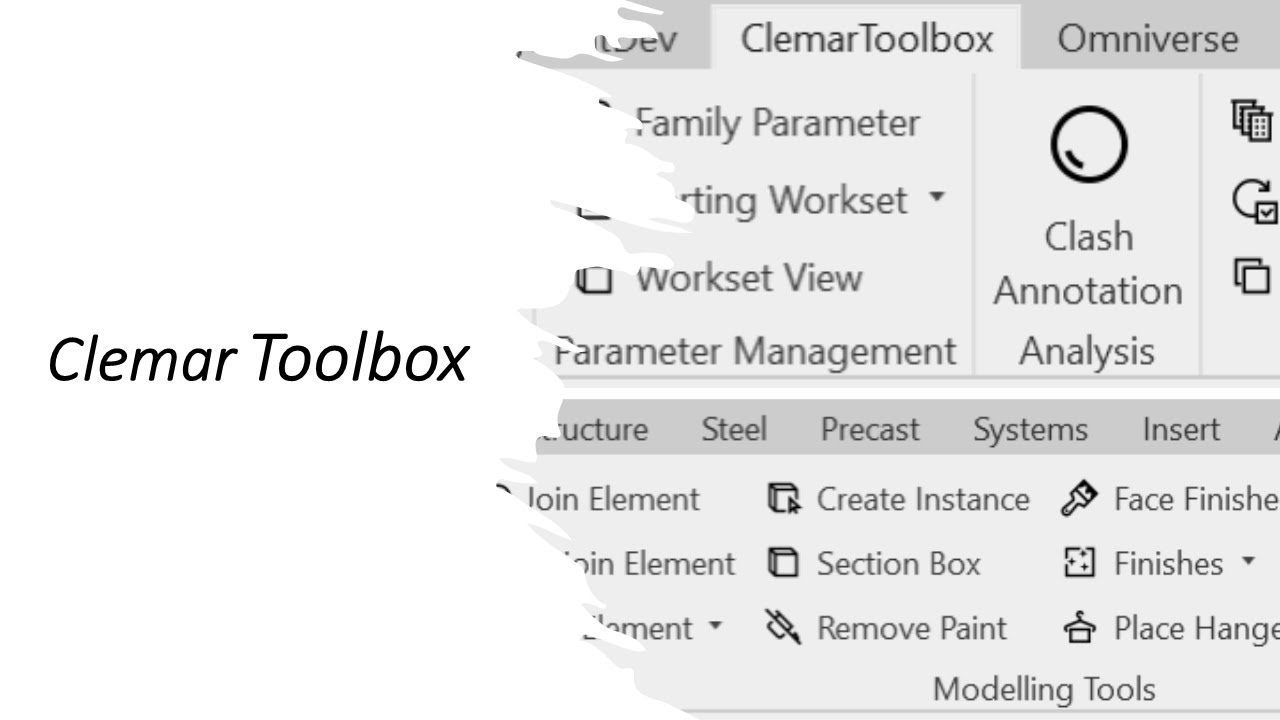 [PyRevit] Clemar Toolbox 2.0 (HKIBIM Automation Award Winner) - save 99% of time on Revit modeling