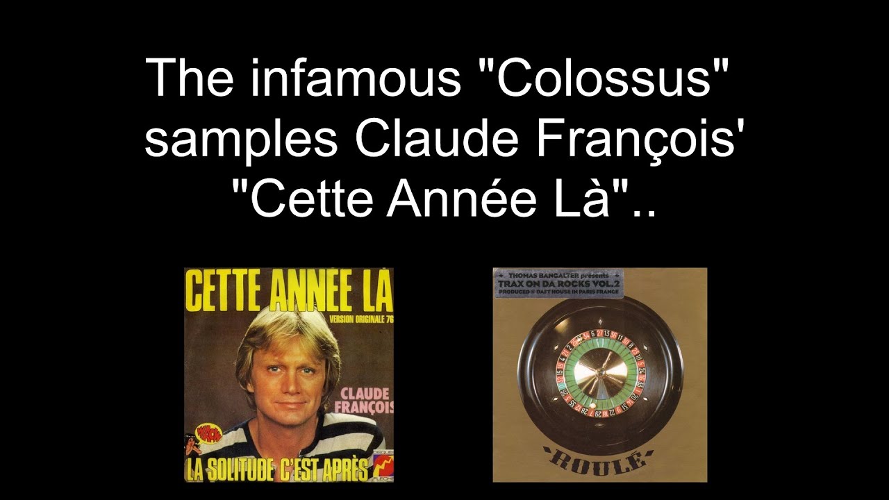 Thomas Bangalter - Colossus... but using the American sample