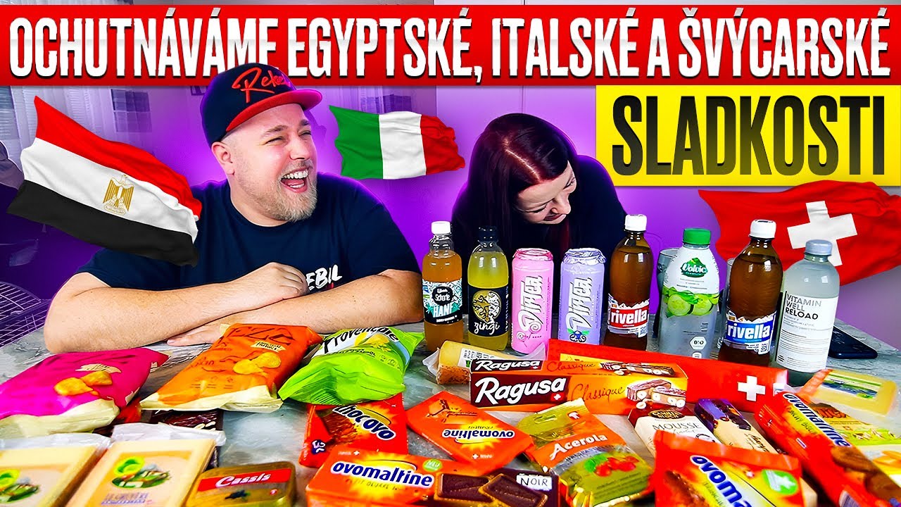 OCHUTNÁVÁME EGYPTSKÉ, ITALSKÉ A ŠVÝCARSKÉ SLADKOSTI