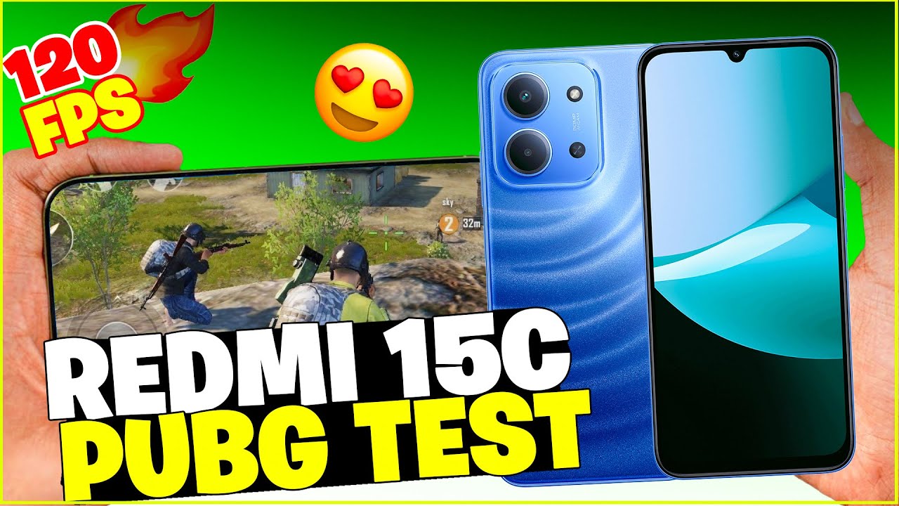 🔥 Redmi 15C PUBG Test 🎮 | Ultra Graphics + FPS Performance 2025 🚀 | Redmi 15C Gaming Review
