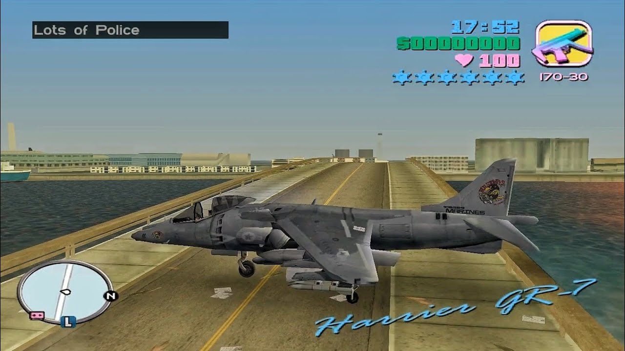 THUNDER JET RAMPAGE WITH 6-STARS | GTA-VC MISSION IMPOSSIBLE 💯