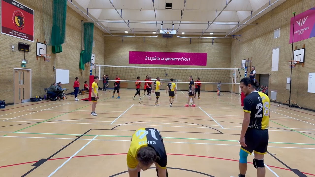 Full Match: Birmingham United vs Tamworth Spartans 3 | West Midlands Volleyball League | 3–1 Victory