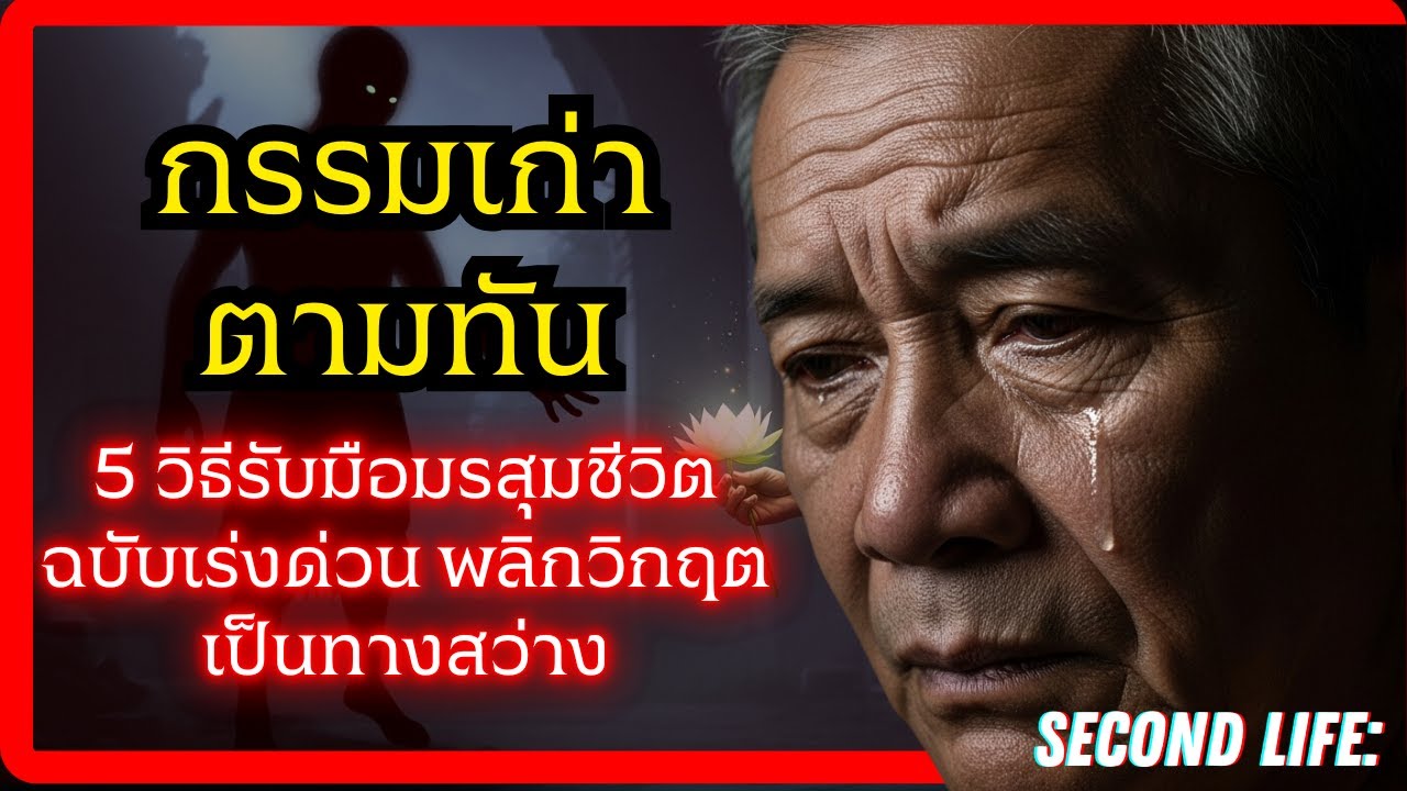 กรรมเก่าตามทันทำอย่างไร? 5 วิธีรับมือมรสุมชีวิตฉบับเร่งด่วน พลิกวิกฤตเป็นทางสว่าง