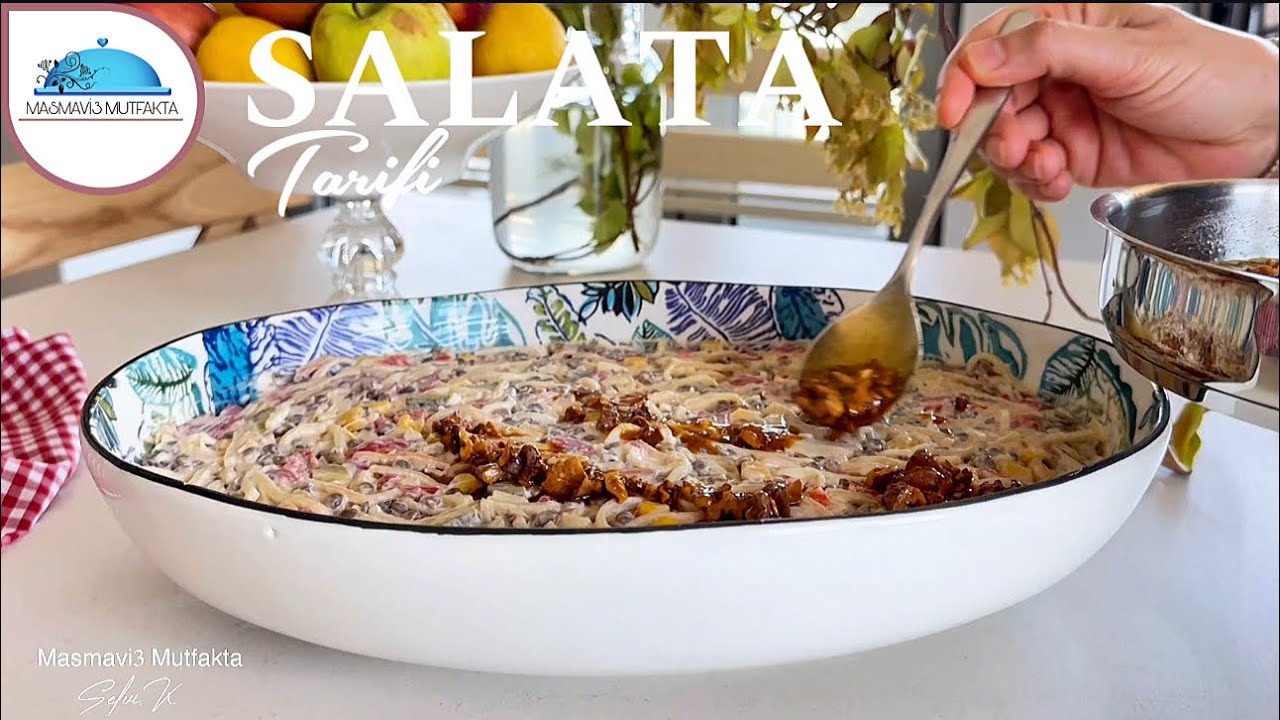 BU SALATAYI BİR DAVETTE YEDİM  BAYILDIM📍HEMEN TARİF ALDIM✔️