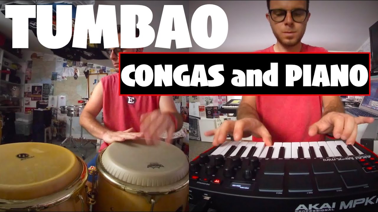 How to play Tumbao in the Congas and the Piano (easy groove)