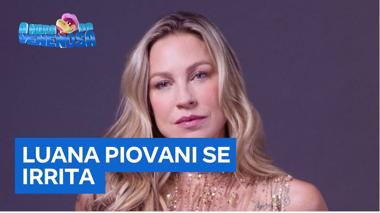 Luana Piovani se irrita com fotógrafo ao ser flagrada em shopping no RJ