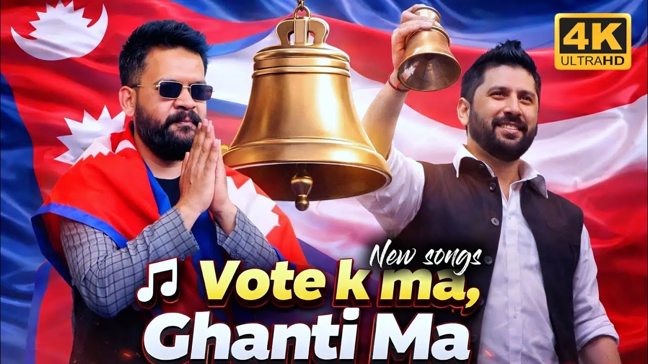 Vote k Ma Ghanti Ma 🔔 | Nepal Politics Rap Song | Balen Shah | Rabi Lamichhane | RSP | Election 2026