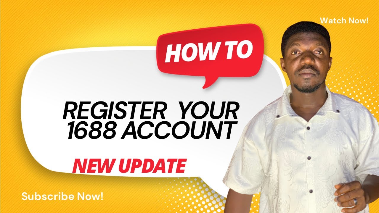 The simplest way to get your 1688 account registered(new update-2026)