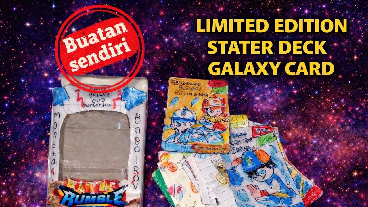 monsta galaxy card starter deck buatan sendiri v2
